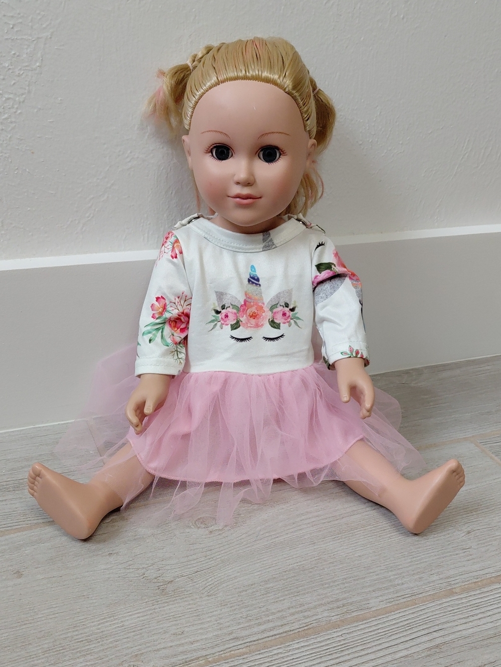 Cititoy My life 18" blonde hair blue eyed doll